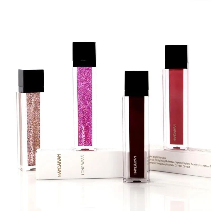 Shiny And Matte Waterproof Lip Gloss
