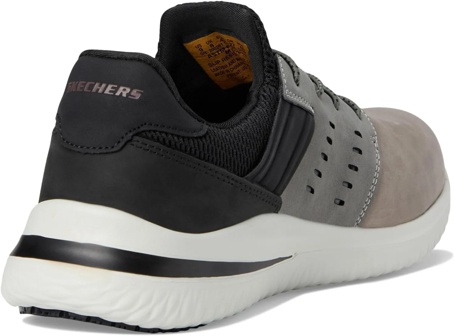 Skechers Men's Delson 3.0 Sr-Tyoll Comp Toe Sneaker