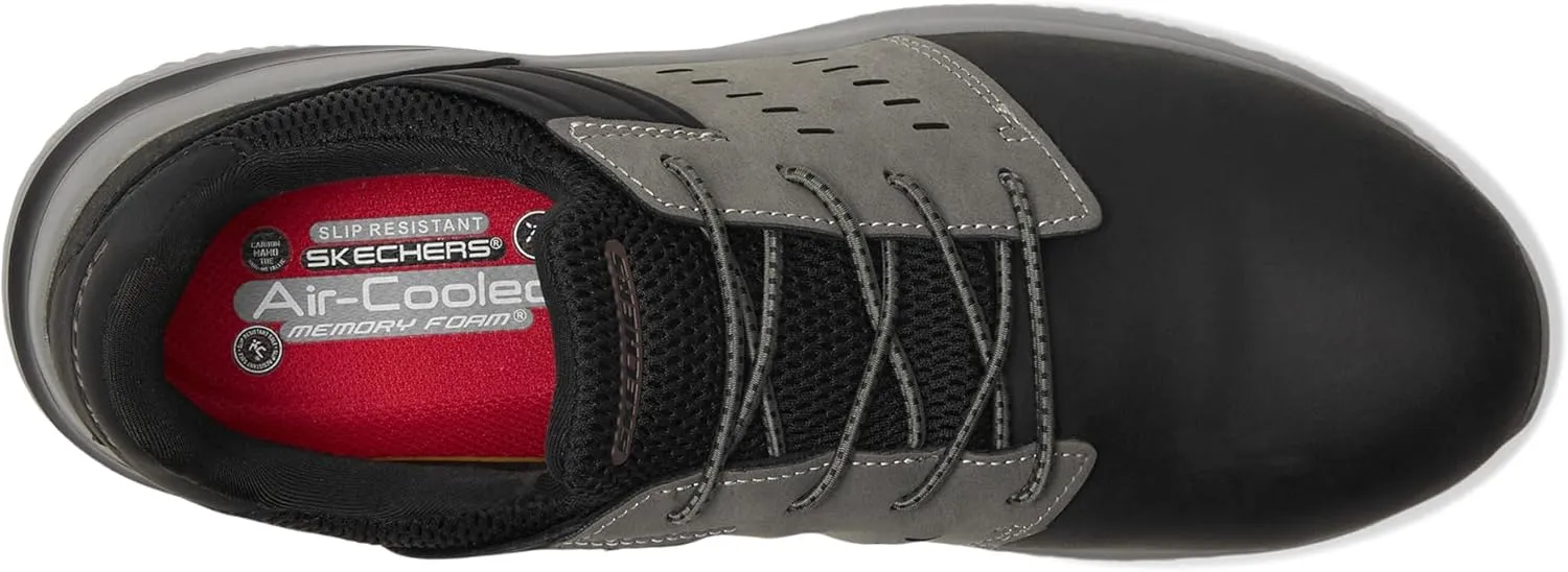 Skechers Men's Delson 3.0 Sr-Tyoll Comp Toe Sneaker