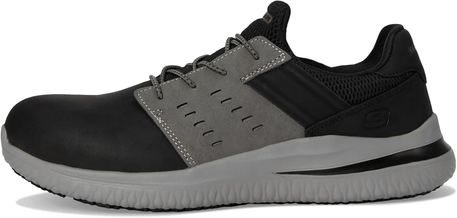Skechers Men's Delson 3.0 Sr-Tyoll Comp Toe Sneaker