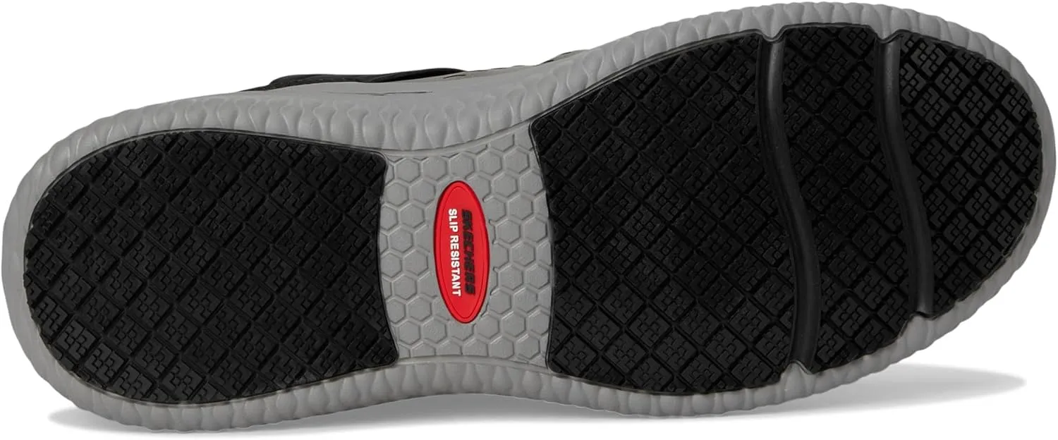Skechers Men's Delson 3.0 Sr-Tyoll Comp Toe Sneaker