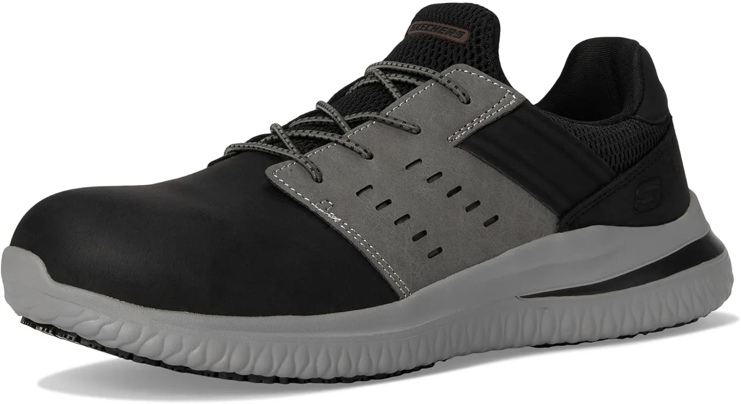 Skechers Men's Delson 3.0 Sr-Tyoll Comp Toe Sneaker