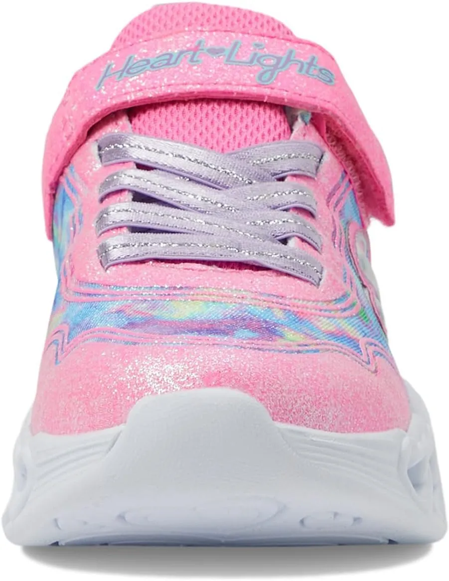 Skechers Unisex-Child Infinite Heart Lights-Color Sneaker