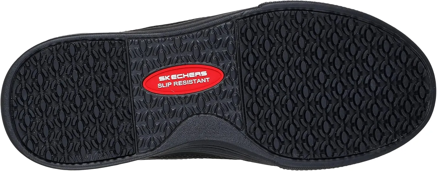 Skechers Women's Arch Fit Arcade Bungee Slip Reistant Health Care Professional Shoe