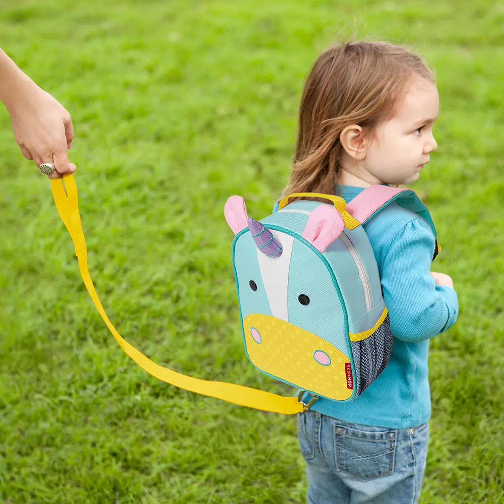 Skip Hop Zoo Mini Backpack with Reins - Eureka Unicorn
