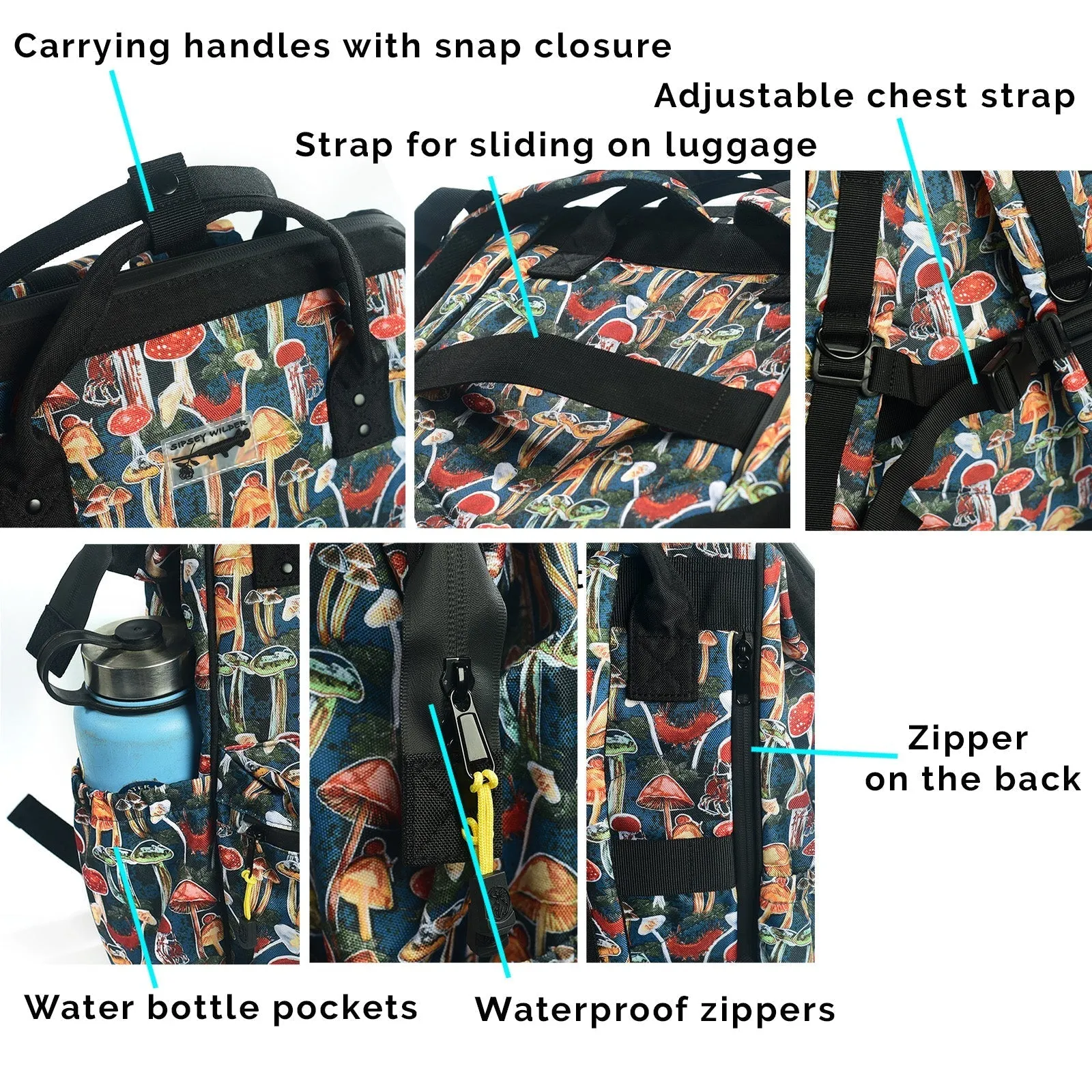 Space Dogs Laptop Backpack