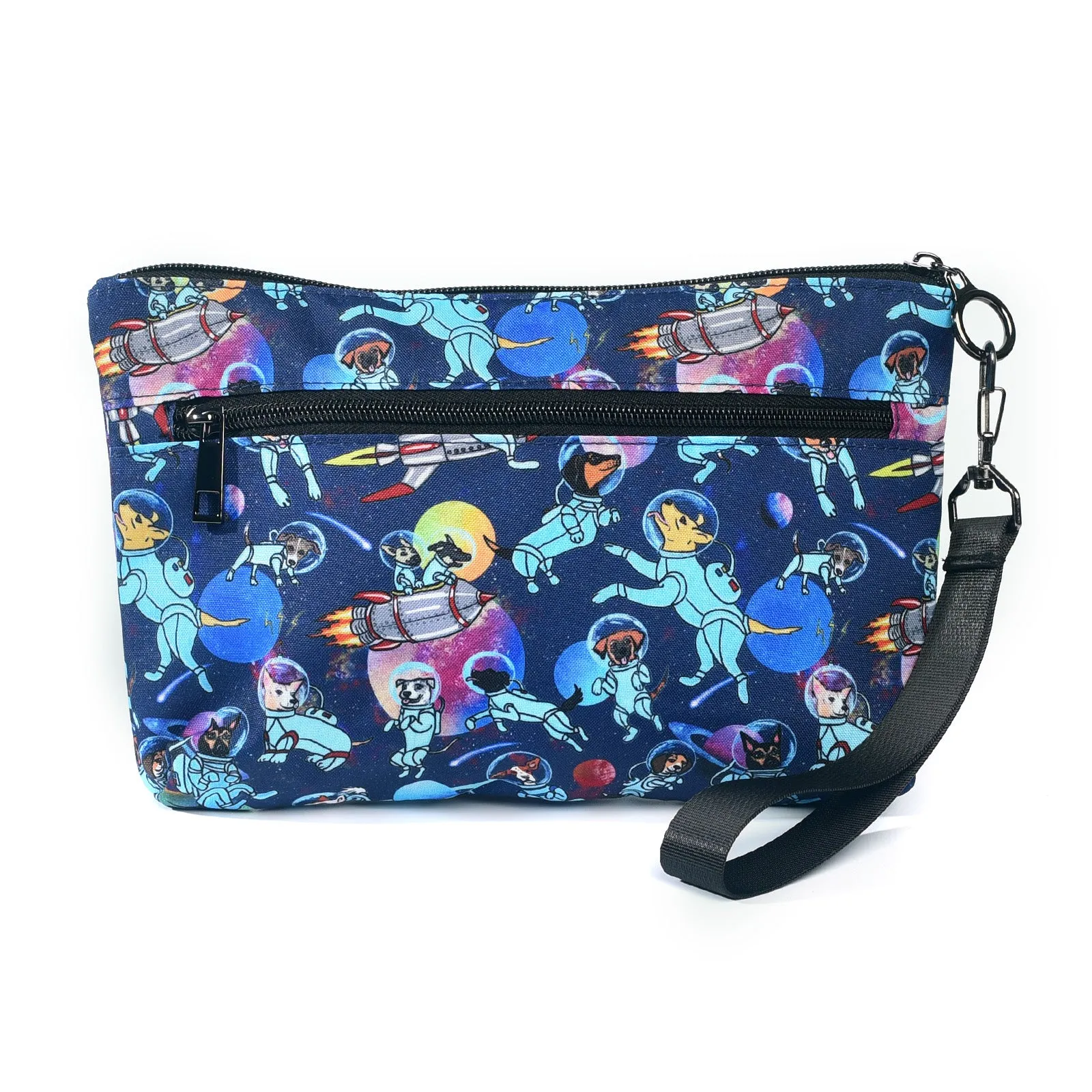Space Dogs Organizer/Wristlet