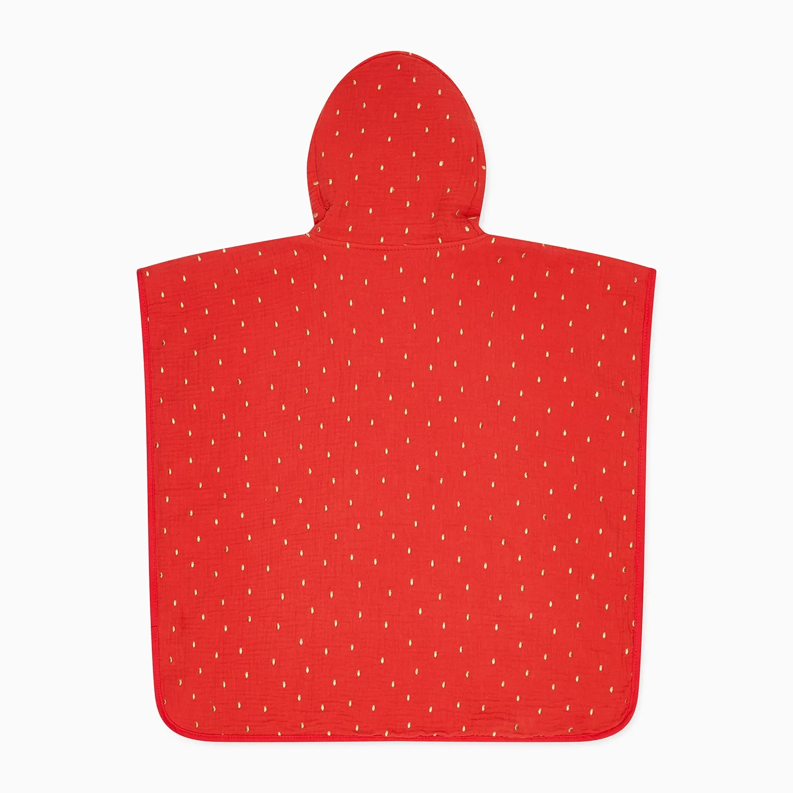 Strawberry Muslin Poncho