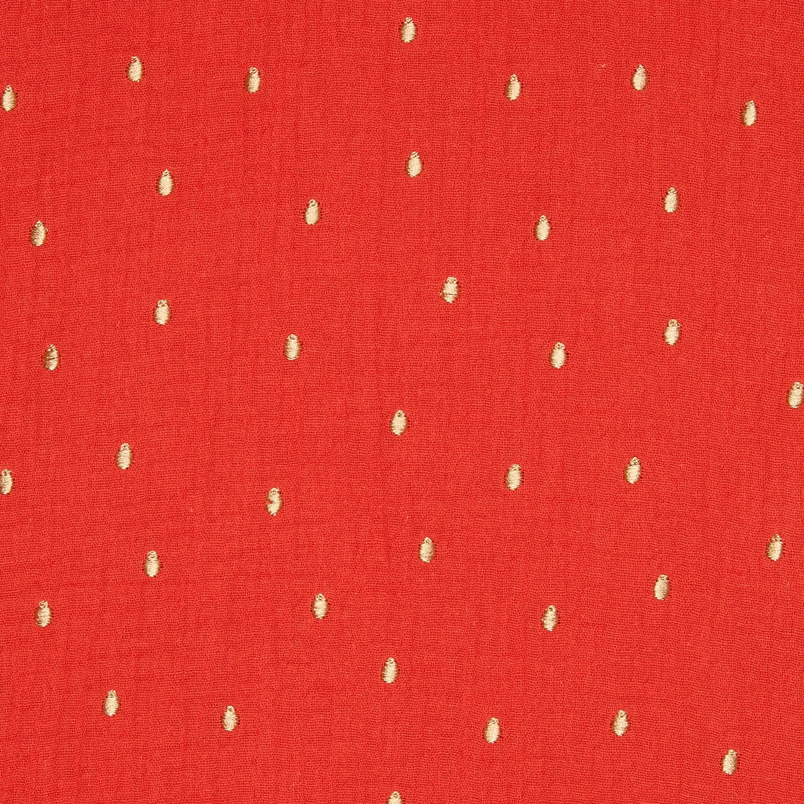 Strawberry Muslin Poncho