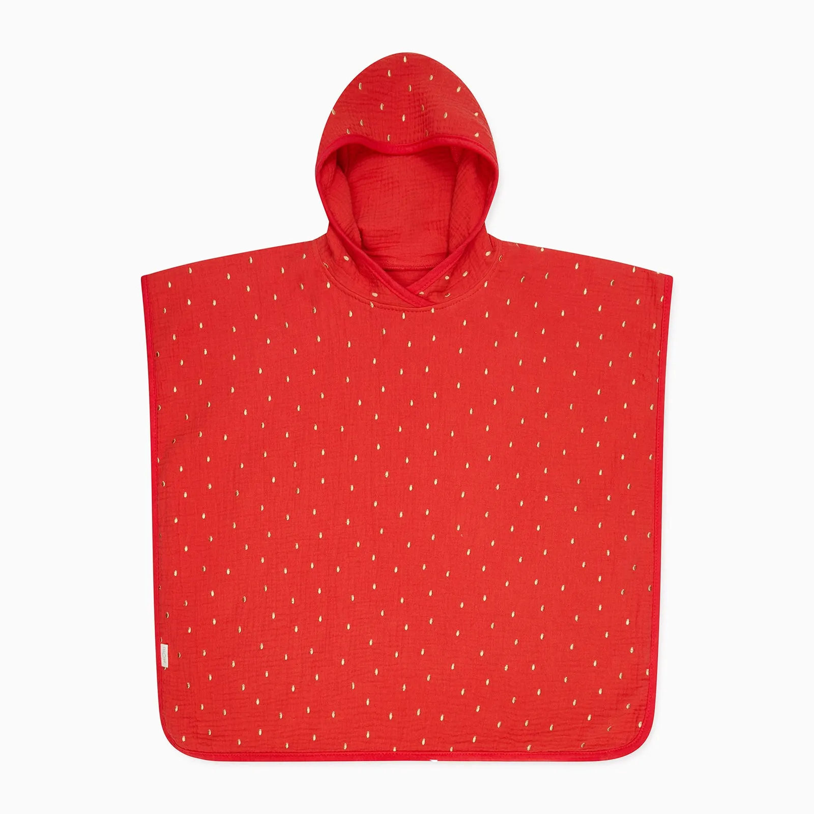 Strawberry Muslin Poncho
