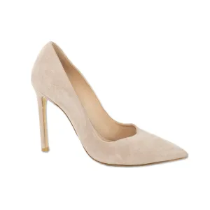 Stuart Weitzman Pink Suede Pump