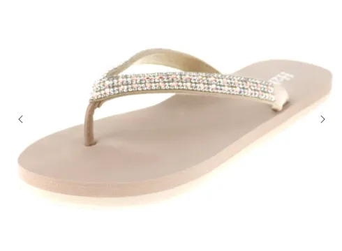 The Summertime Flip Flops in Nude