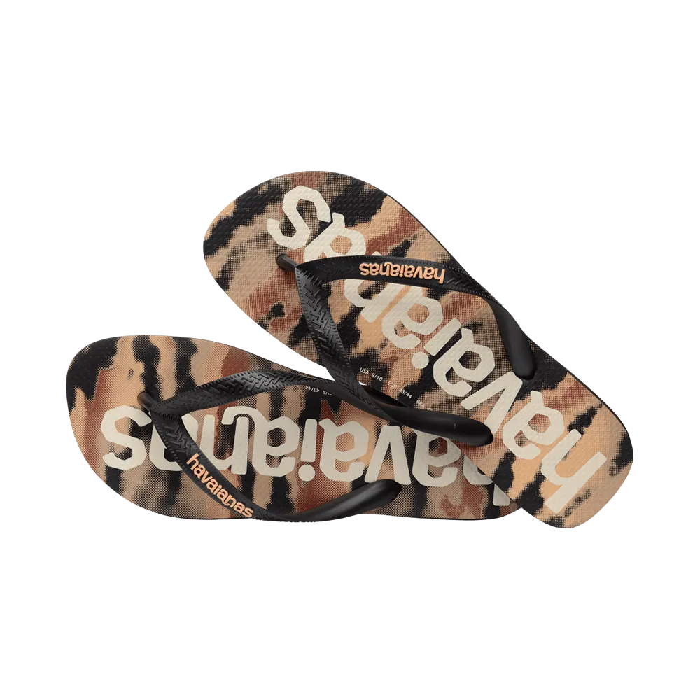 Top Logomania Fashion Flip Flops