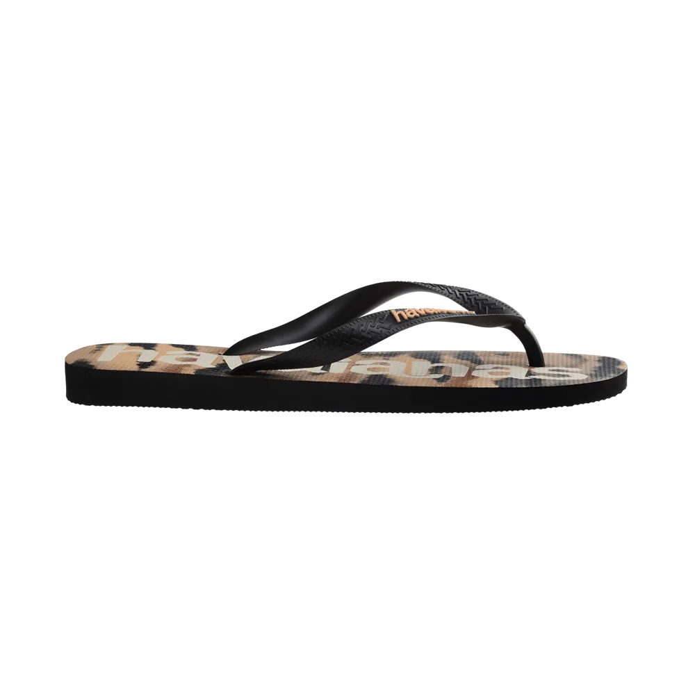 Top Logomania Fashion Flip Flops