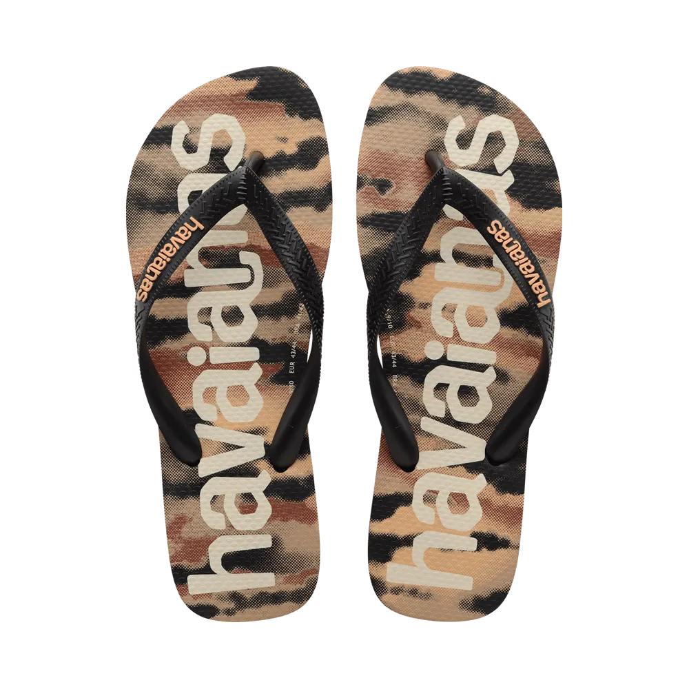 Top Logomania Fashion Flip Flops