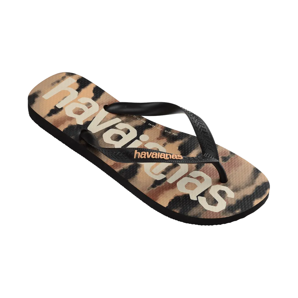 Top Logomania Fashion Flip Flops