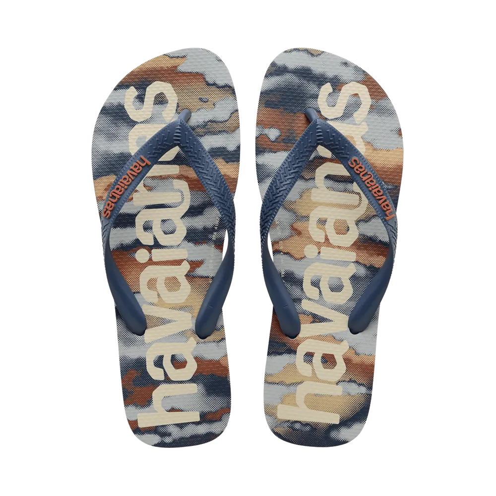 Top Logomania Fashion Flip Flops
