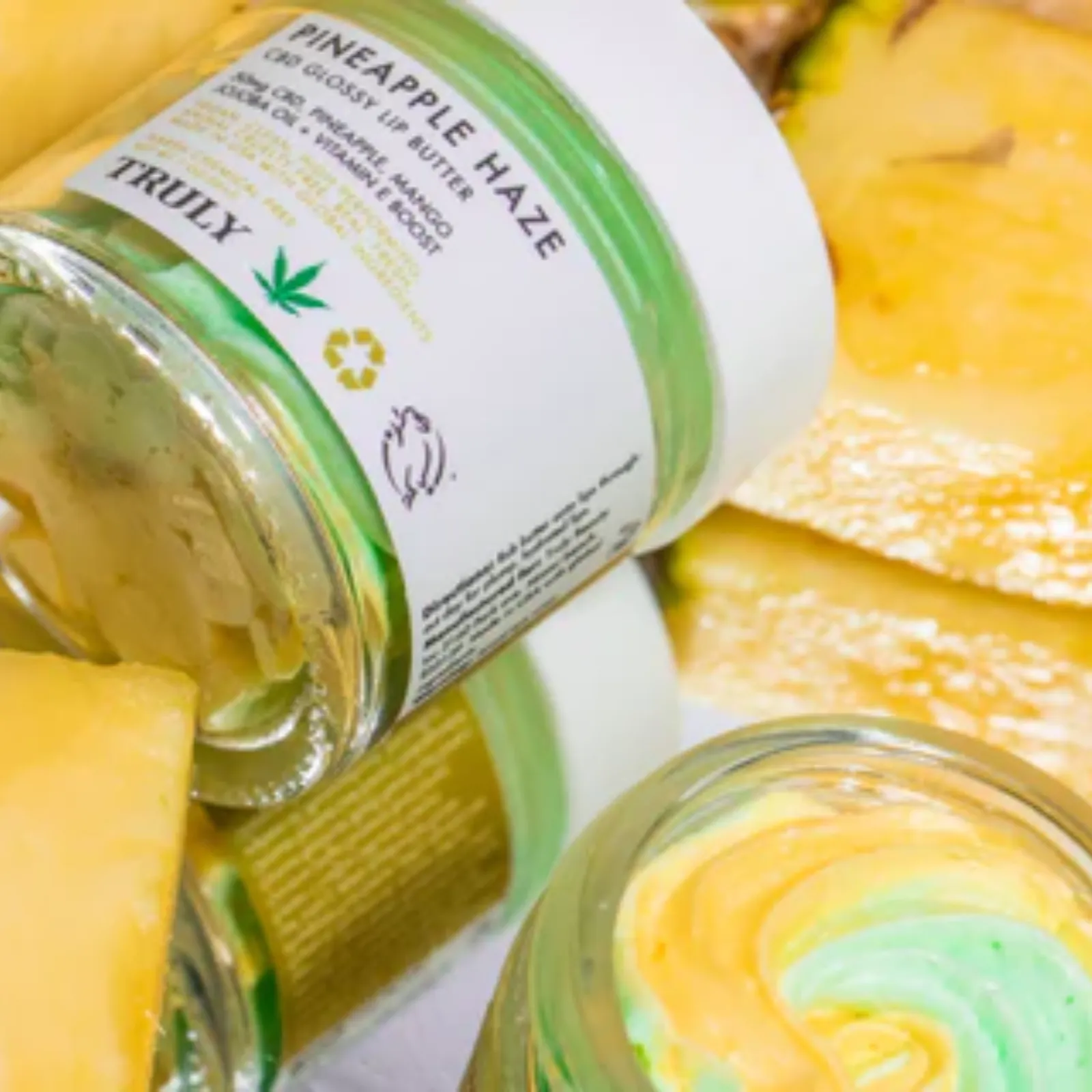 Truly - Pineapple Haze CBD Glossy Lip Butter