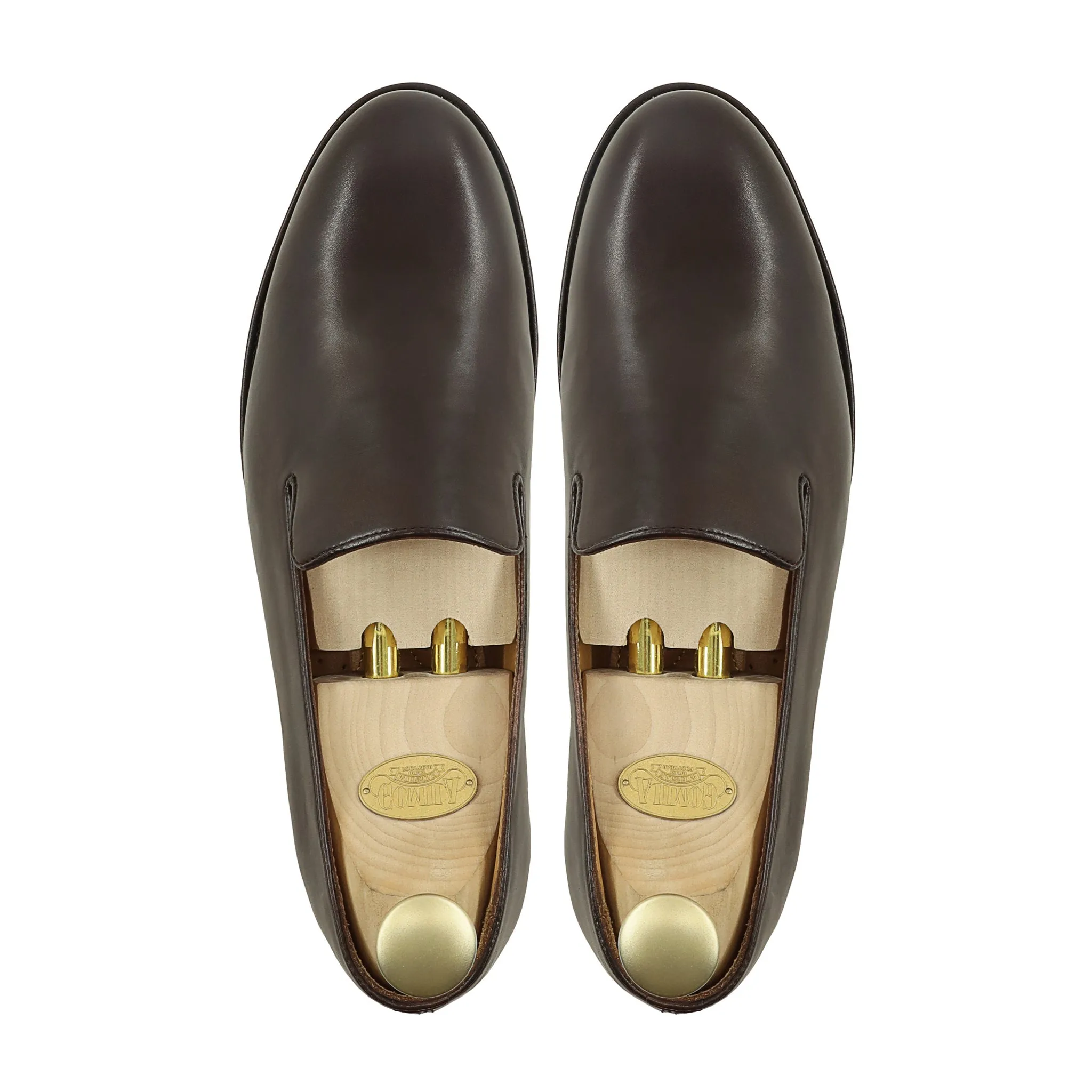 Trunk - Men's Dark Brown Calf Leather Loafer