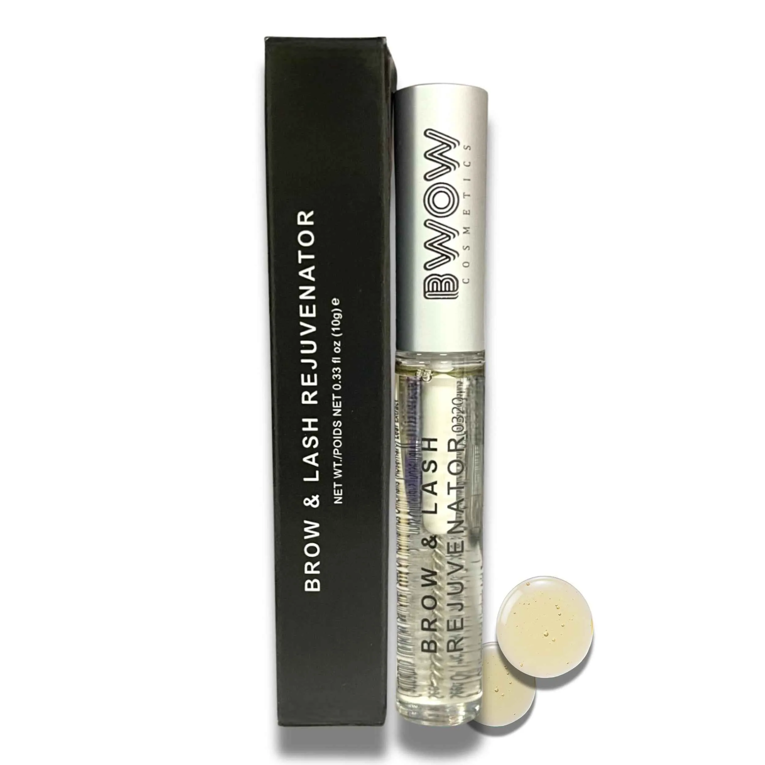 Vegan Lash & Brow Growth Serum Treatment Nourishing & Strengthening Formula for Fuller, Healthier Hair