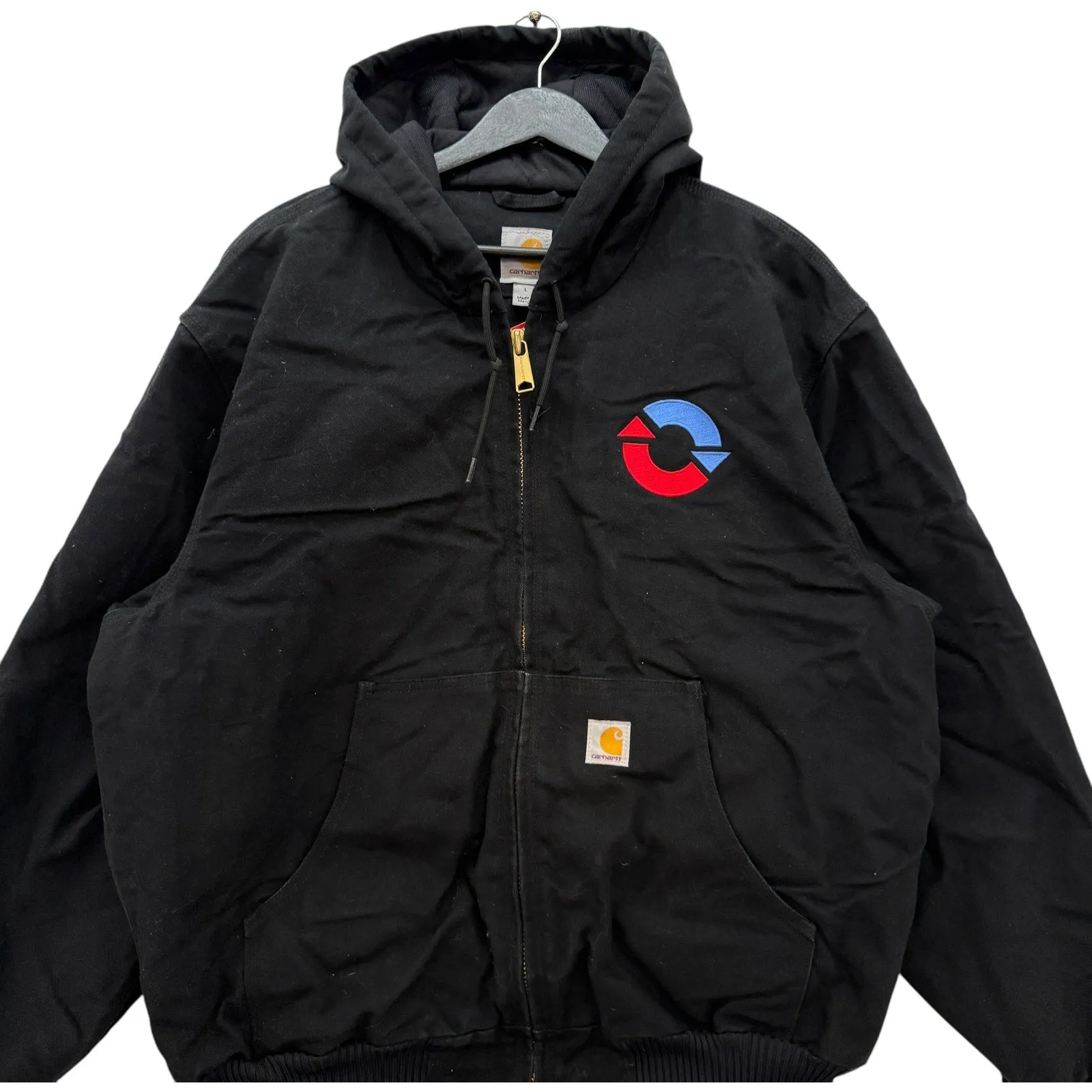 Vintage Carhartt Embroidered Workwear Jacket