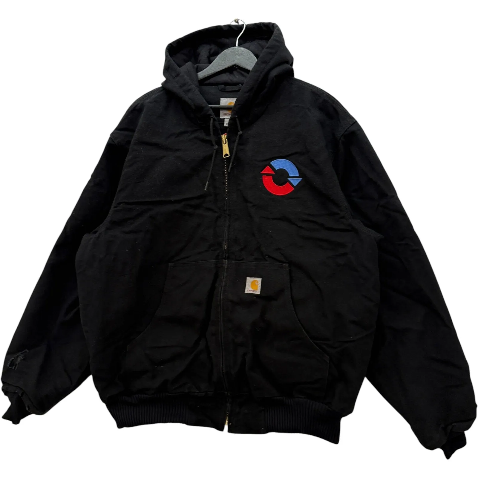 Vintage Carhartt Embroidered Workwear Jacket