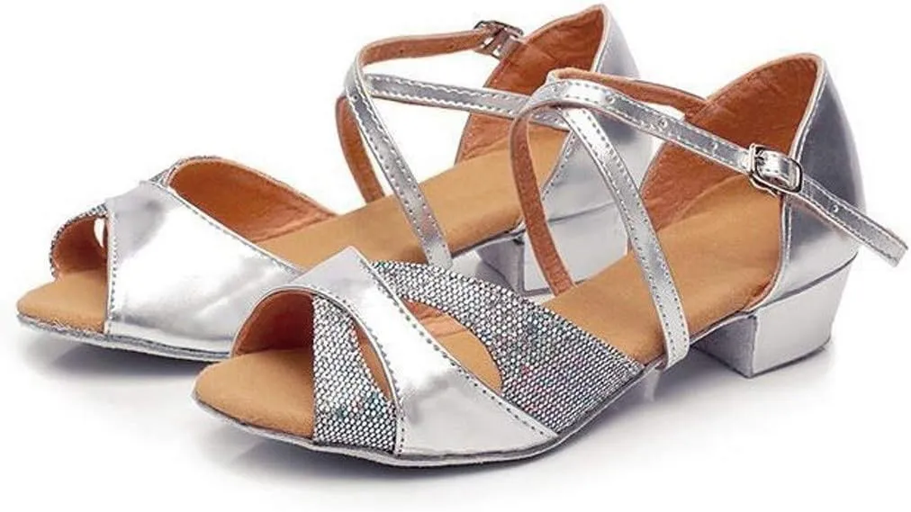 Women's Prom Ballroom Latin Dance Shoes Square Dance Shoes Sandals Womens 13 Heels Pumps