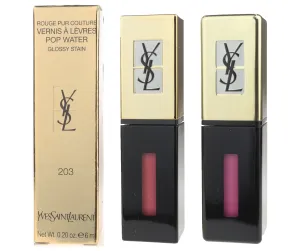 YSL Rouge Pur Couture Vernis A Levres Pop Water 0.2oz/6ml (Choose Your Shade)