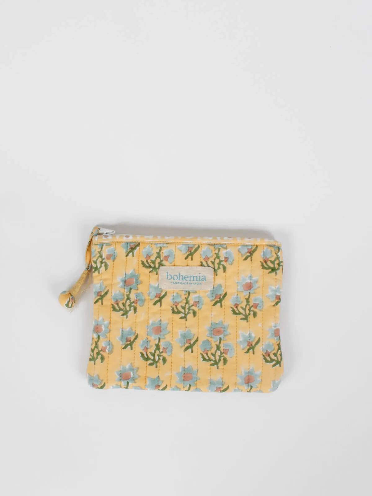 Zip Pouches Set of 4, Buttermilk